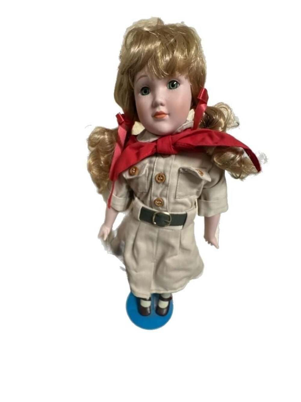 The Ashton-Drake Galleries Porcelain Doll Girl Scout Uniform